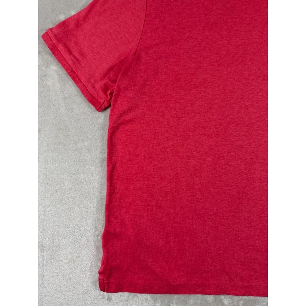 Polo Ralph Lauren Polo Shirt Mens XL Pink Pony Logo Short Sleeve